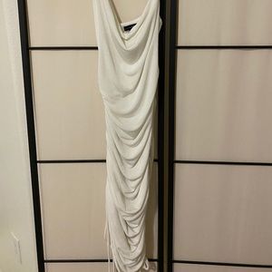 Ivory wojek slinky dress